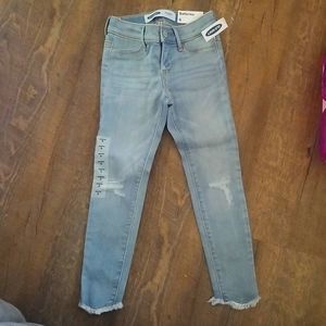 Old Navy ballerina skinny jeggings Jeans 6 New adjustable waist NEW